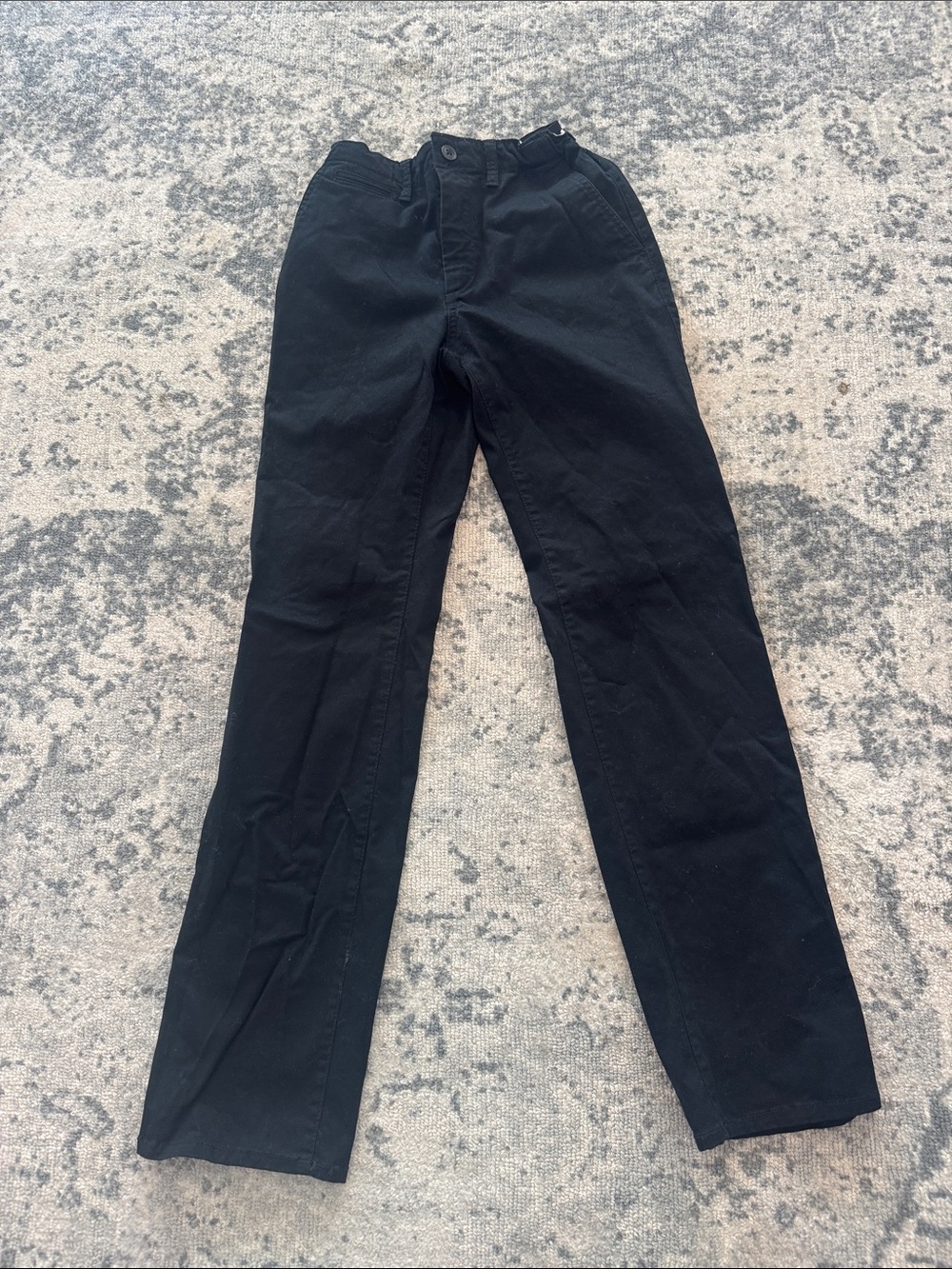 Gap Kids Black Straight-Leg Pants